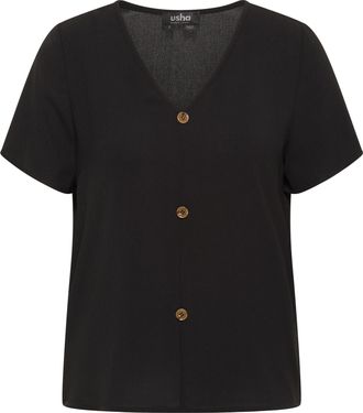 Usha BLACK LABEL blouse shirt nowles