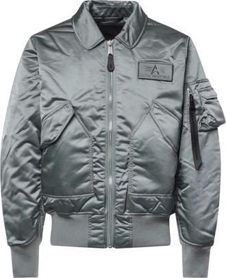 Alpha Industries Cwu-45 P Base UV Bomberjack - Heren - Jassen - Blauw - Maat: M Zijde