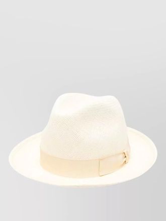 Borsalino federico straw hat ribbon wide brim