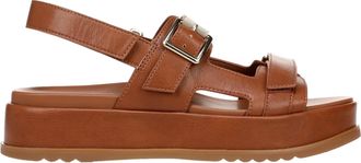 Naturalizer Womens Naturalizer Ziva Sandal English Tea Brown J5913S1200