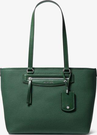 Michael Kors Jet Set Travel Medium Pebbled Leather Tote Bag