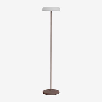 Sklum L&aacute;mpara De Pie Solar Led Inal&aacute;mbrica Para Exterior En Polietileno Y Hierro Ulenia Sklum