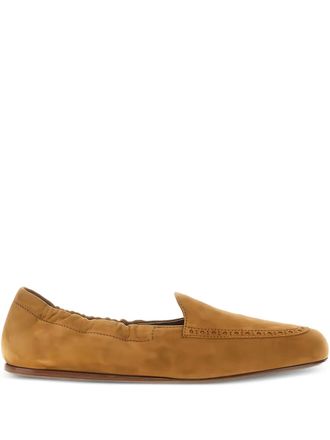 Churchs Rika suede perforated loafers - Bruin