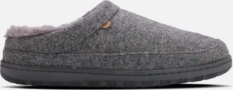Lamofootwear Mens Julian Clog Ii Slipper In Grey Wool