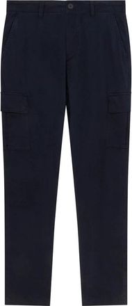 Lyle & Scott Cargo Broek Donker Marineblauw - Heren - Slim Fit Broeken - Blauw - W34 L30 - Katoen - Broeken