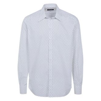 Dolce & Gabbana Casual Hemden - Heren - Overhemden - Wit - Maat: XL