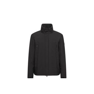 Moncler Moncler Caelros Hooded Mid-length Down Jacket, Men, Black, Size: 0