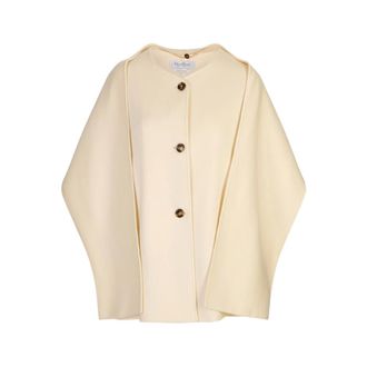 Max Mara Capes, female, Brown, Size: ONE SIZE Blasone Cape