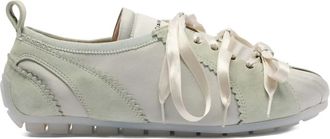 Simone Rocha Ballerinas met satijnen lint - Groen