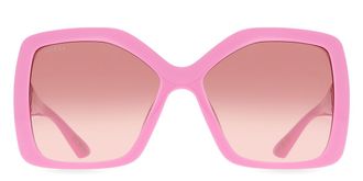 Gucci GG2015S 005 Womens Sunglasses Pink Size 59 - Free RX Lenses - Free RX Lenses