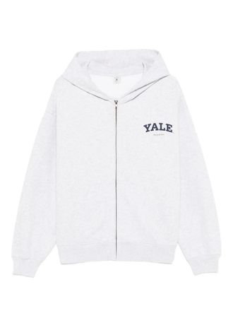 Sporty & Rich zip-up hoodie - Grey