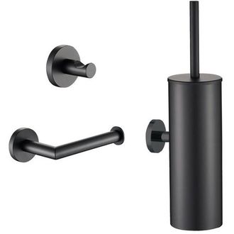 Plieger Vigo toiletset hang/staand - Mat zwart