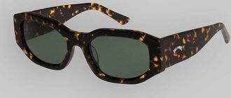 Billabong Lank Matte Tortoise Sonnenbrille gr&uuml;n