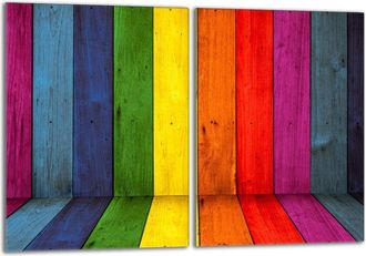 OEM Placa Protectora De Vidrio Para La Estufa 2x40x52 Colorido