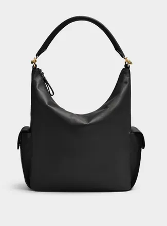 Lauren Ralph Lauren Womens Blaike side pocket large shoulder bag