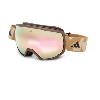 adidas Sp 0121 49G Zonnebril - unisex - Ski Accessoires - Bruin - ONE Size - Fitness