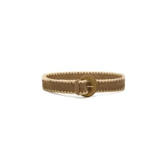 Maliparmi Summer Rafia Riem - Dames - Riemen - Beige - 90 CM - Polyester - Accessoires