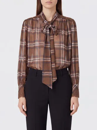 Ermanno Scervino Shirt Woman color Brown