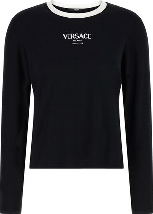 Versace T-Shirt mit Versace-Logo
