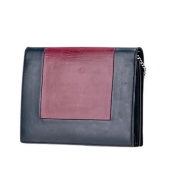 Celine Pre-owned Clutches, female, Multicolor, Size: ONE SIZE Pre-owned Leather Clutch
