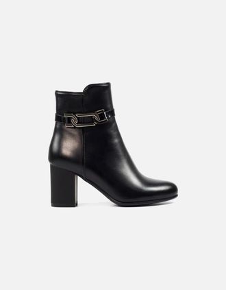 Lunar Womens Lunar Lorraine Black Ankle Boot GLX005