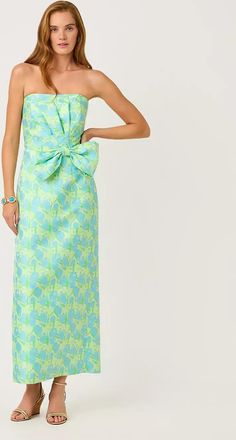 Lilly Pulitzer Tiernan Strapless Maxi Dress