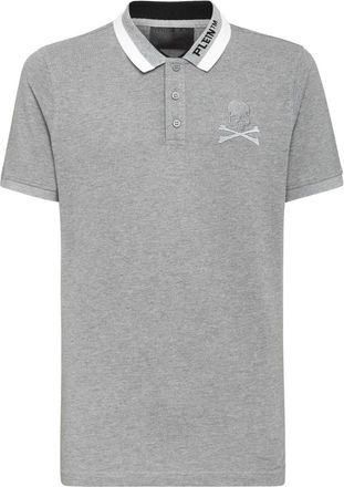 Philipp Plein Tops, Heren, Grijs, 3Xl, Polo Shirts