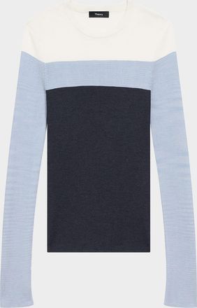Theory Mirzi Washable Silk Sweater