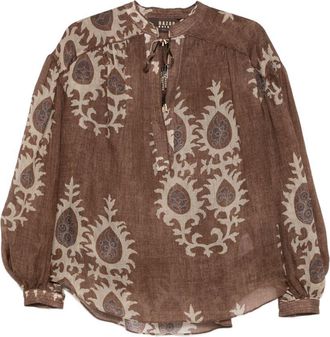 Bazar Deluxe Bazar Deluxe bedruckte Bluse