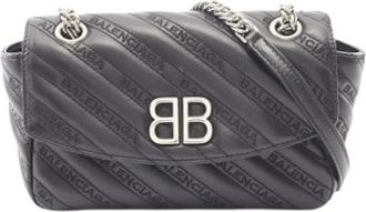 Balenciaga Pre-owned Cross Body Bags, female, Black, Size: ONE SIZE Pre-owned Vintage Crossbody Bag