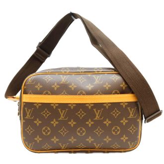 Louis Vuitton Brown Monogram Shoulder Bag (Pre-Owned)
