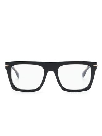 BOSS Occhiali con montatura a D - Nero