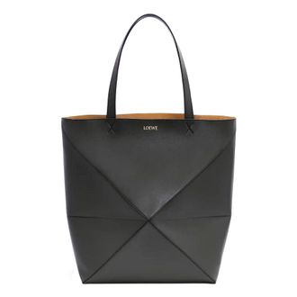 Loewe (WMNS) Loewe XL Puzzle Fold Tote Black B933Q18X01-1100