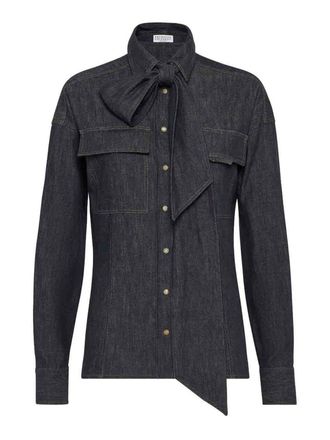 Brunello Cucinelli Denim Shirt
