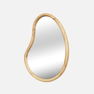 Sweeek Sweeek - Specchio Organico In Legno Di Abete, 65cm