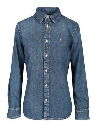 Polo Ralph Lauren Denim Shirt Shirts Blue
