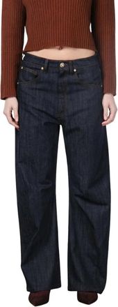 Mason's Vivienne 5-pocket Chino - Dames - Loose Fit Jeans - Blauw - W26 - Katoen - Jeans