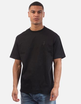 HUGO BOSS Mens Tames 10 T-Shirt - Black - Size: 42