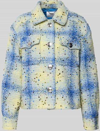 Rich & Royal Regular Fit Jacke mit Woll-Anteil in Hellgruen, Gr&ouml;&szlig;e 34