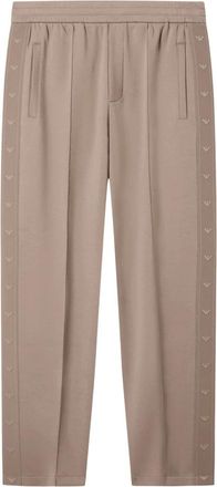 Emporio Armani J06 Slim Fit Broeken - Heren - Sweatpants - Beige - 2XS - Katoen - Broeken