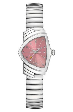Hamilton Ventura Bracelet Watch in Pink at Nordstrom