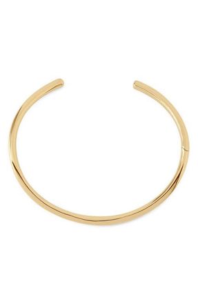 Jennifer Fisher Sculpted Clean Collar Choker in Yellow Gold at Nordstrom