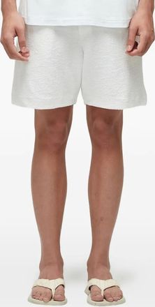 Osklen Bermuda shorts met textuur - Wit