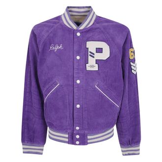 Polo Ralph Lauren Jassen, Heren, Paars, M, Bomber Jassen