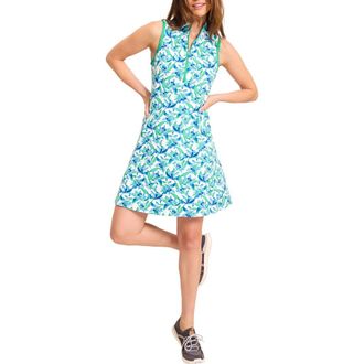 Tommy Bahama Aubrey Seaside Brights Shift Dress in White Print at Nordstrom, Size Large
