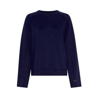 Moss Copenhagen Dames, Sweatshirts & Hoodies, Blauw, Maat: XS