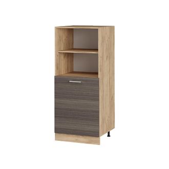 Vicco Armario Para Horno Empotrado R-line, Gris Noble, 60 Cm