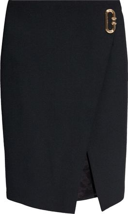 Casablanca Rok met logoplakkaat - Zwart