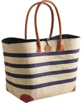 Aubry Gaspard Bolso Shopper Rabane A Rayas - Sma3420c - Aubry Gaspard