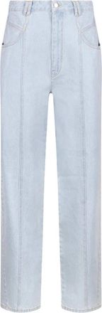 Nukus Nukus, Dames, Jeans, Blauw, Maat: XS